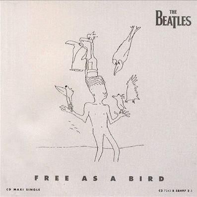 single: Free As A Bird THE BEATLES